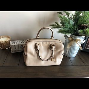 Michael Kors Medium Beige/Nude Satchel Handbag